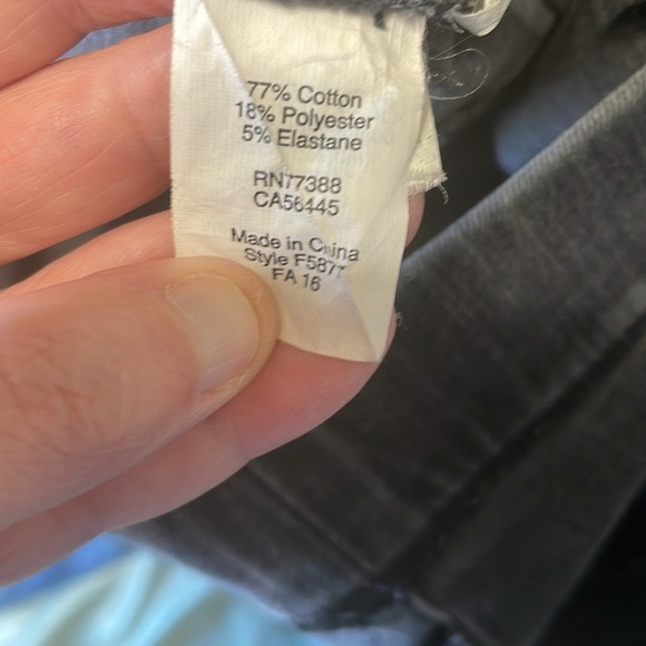 Madewell The Anywhere Jean Black Skinny Denim Pull On Jeggings Size 26 - Picture 10 of 11